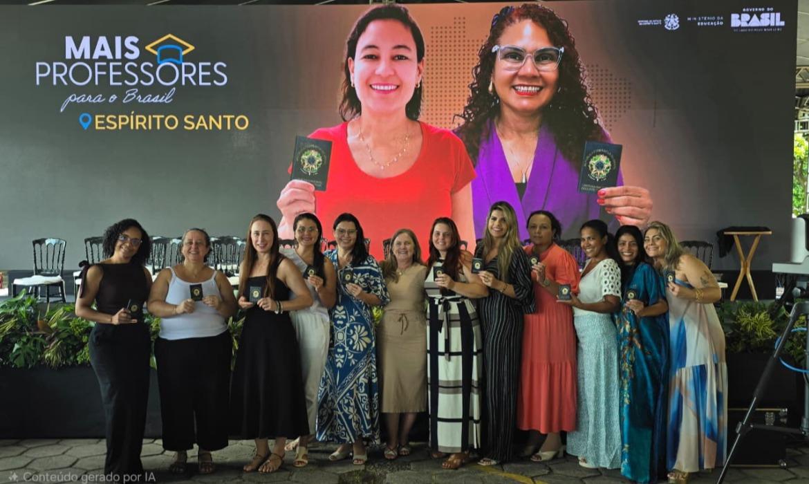 Prêmio Mais Professores – Valorização: docentes da Emefti Honório Nunes de Jesus são reconhecidos nacionalmente pelo excelente desempenho no Ideb 2024